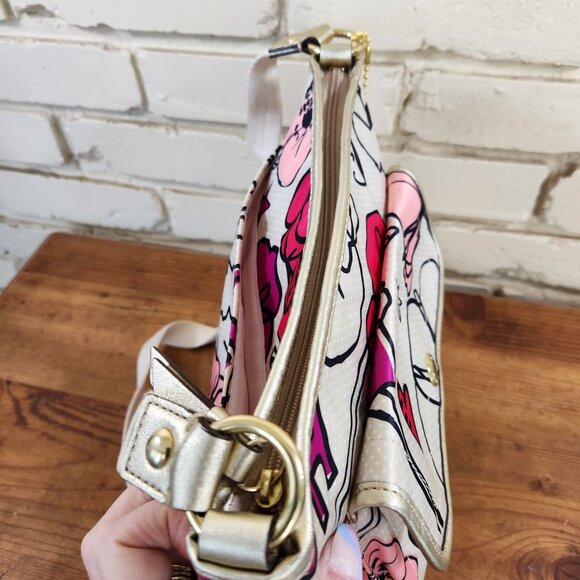 Coach Kyra Floral Print Shoulder bag Purse - Picture 11 of 14